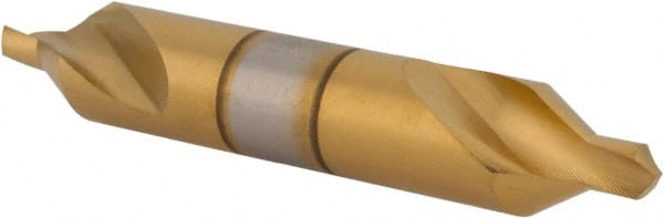 Hertel - #5 Plain Cut 90° Incl Angle High Speed Steel Combo Drill & Countersink - Eagle Tool & Supply