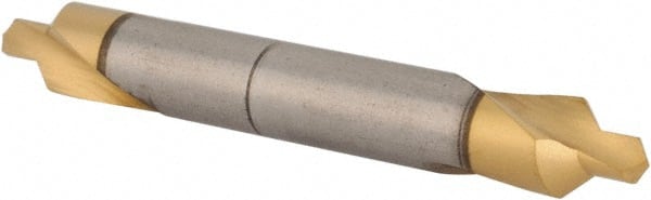 Hertel - #3 Plain Cut 90° Incl Angle High Speed Steel Combo Drill & Countersink - Eagle Tool & Supply