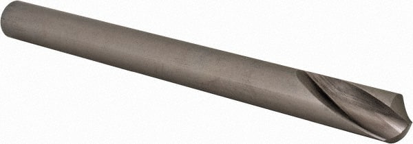 Hertel - 1/2" Body Diam, 120°, 6" OAL, High Speed Steel Spotting Drill - Eagle Tool & Supply