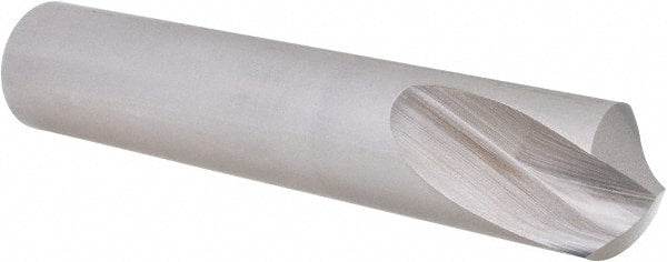 Hertel - 1" Body Diam, 120°, 5-3/8" OAL, High Speed Steel Spotting Drill - Eagle Tool & Supply