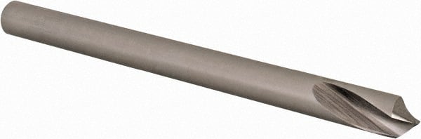 Hertel - 3/8" Body Diam, 90°, 5" OAL, High Speed Steel Spotting Drill - Eagle Tool & Supply