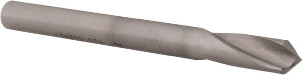 Hertel - 6mm Body Diam, 90°, 2-5/8" OAL, Cobalt Spotting Drill - Eagle Tool & Supply