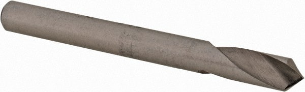 Hertel - 1/8" Body Diam, 90°, 1-1/4" OAL, High Speed Steel Spotting Drill - Eagle Tool & Supply