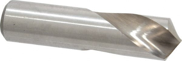 Cleveland - 1/2" Body Diam, 118°, 2" OAL, High Speed Steel Spotting Drill - Eagle Tool & Supply