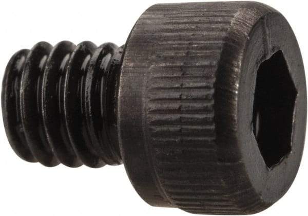 Value Collection - #3-56 UNF Hex Socket Drive, Socket Cap Screw - Alloy Steel, Black Oxide Finish, Fully Threaded, 1/8" Length Under Head - Eagle Tool & Supply