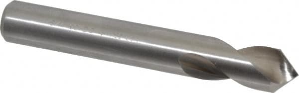 Cleveland - 3/4" Body Diam, 90°, 5" OAL, High Speed Steel Spotting Drill - Eagle Tool & Supply