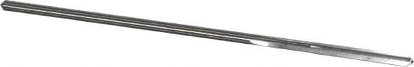 Cleveland - #38 High Speed Steel 4 Flute Chucking Reamer - Straight Flute, Straight Shank, 7/8" Flute Length, 3-1/2" OAL - Eagle Tool & Supply