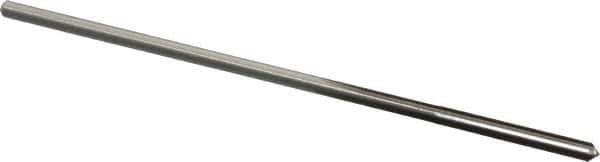 Cleveland - #42 High Speed Steel 4 Flute Chucking Reamer - Straight Flute, Straight Shank, 3/4" Flute Length, 3" OAL - Eagle Tool & Supply
