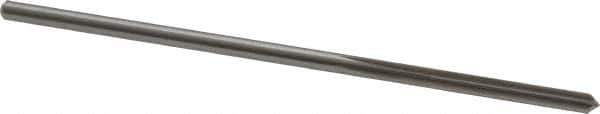 Cleveland - 1/8" High Speed Steel 6 Flute Chucking Reamer - Straight Flute, Straight Shank, 7/8" Flute Length, 3-1/2" OAL - Eagle Tool & Supply