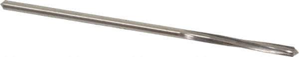 Cleveland - 9/64" High Speed Steel 6 Flute Chucking Reamer - Spiral Flute, Straight Shank, 1" Flute Length, 4" OAL - Eagle Tool & Supply