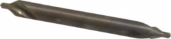 Cleveland - #1 Plain Cut 60° Incl Angle High Speed Steel Combo Drill & Countersink - Eagle Tool & Supply