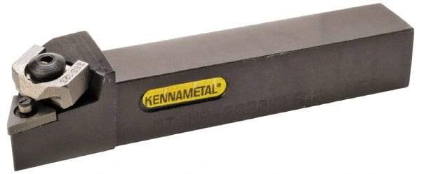 Kennametal - MTJN, Left Hand Cut, 3° Lead Angle, 25mm Shank Height x 25mm Shank Width, Negative Rake Indexable Turning Toolholder - 150mm OAL, TN..2204.. Insert Compatibility, Series Wedgelock - Eagle Tool & Supply