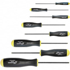Bondhus - Hex Driver Sets Tool Type: Ball End Size Range (mm): 0.050 - 3/8 - Eagle Tool & Supply