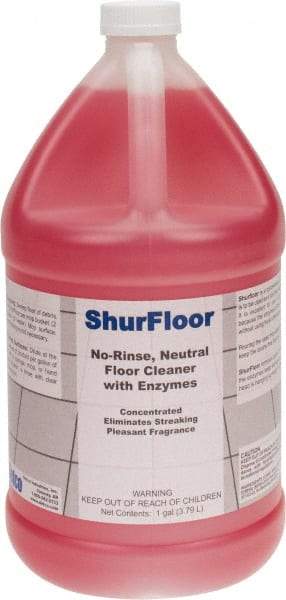 Detco - 1 Gal Bottle Cleaner - Use on Resilient Flooring - Eagle Tool & Supply