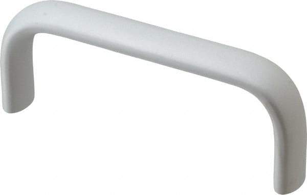 Electro Hardware - 4" Center to Center, Clear Anodized Aluminum Pull Handle - 1.75" High - Eagle Tool & Supply