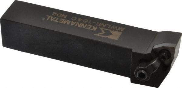 Kennametal - MWLN, Right Hand Cut, 5° Lead Angle, 1" Shank Height x 1" Shank Width, Negative Rake Indexable Turning Toolholder - 5" OAL, WN..43. Insert Compatibility, Series Kenloc - Eagle Tool & Supply