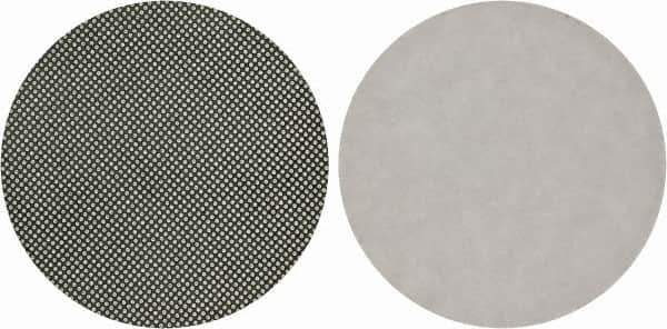 Norton - 6" Diam, 60 Grit Diamond Adhesive PSA Disc - Coarse Grade, Green, Cloth Backing, Flexible - Eagle Tool & Supply