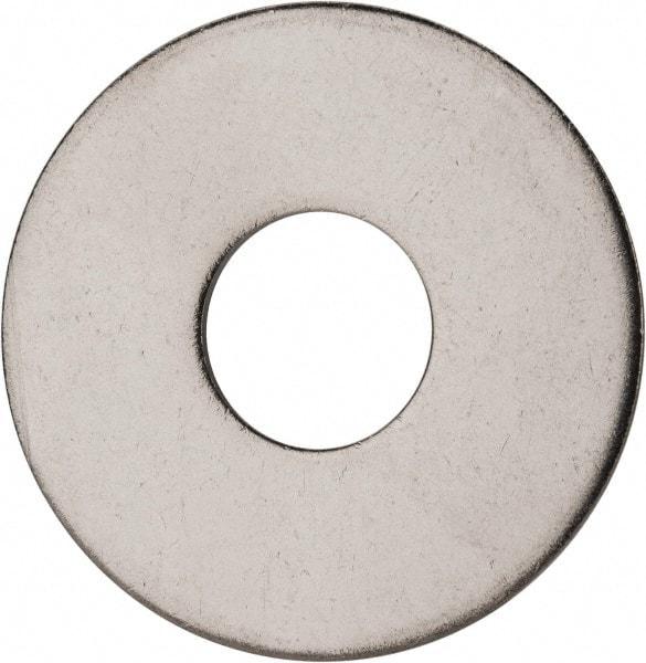Value Collection - M20 Screw, Grade 18-8 Stainless Steel Fender Flat Washer - 21mm ID x 60mm OD, 3mm Thick, Plain Finish - Eagle Tool & Supply