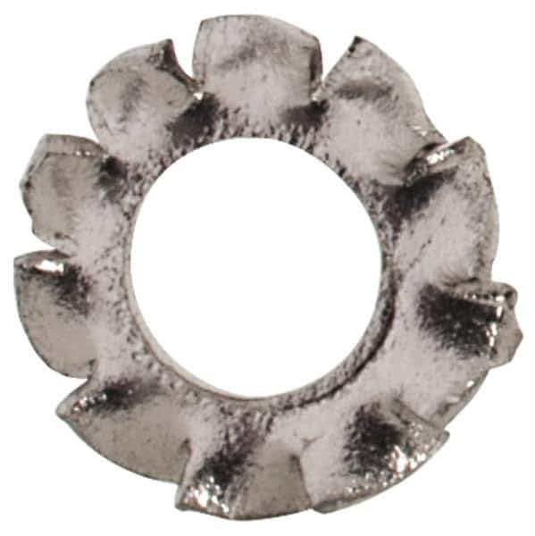 Value Collection - M2 Screw, 2.2mm ID, Stainless Steel External Tooth Lock Washer - 4.5mm OD, Uncoated, Grade 18-8 & Austenitic A2 - Eagle Tool & Supply