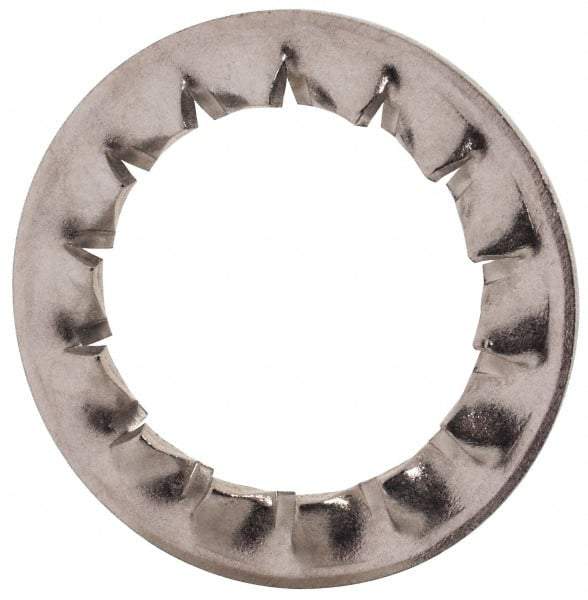 Value Collection - M16 Screw, 17mm ID, Stainless Steel Internal Tooth Lock Washer - 26mm OD, Uncoated, Grade 18-8 & Austenitic A2 - Eagle Tool & Supply