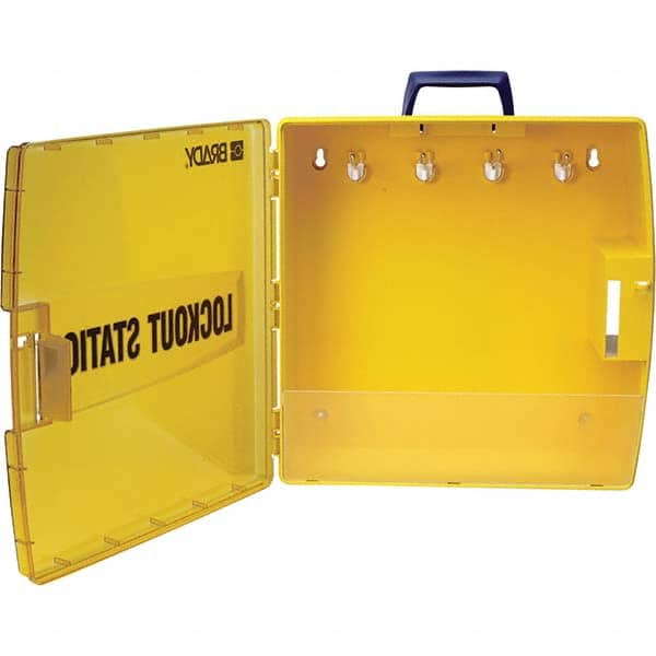 Brady - Empty Polypropylene Electrical Lockout Station - Eagle Tool & Supply