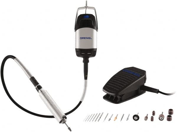 Dremel - Flexible Shaft Grinders Speed (RPM): 23000 Amperage: 2.5 - Eagle Tool & Supply