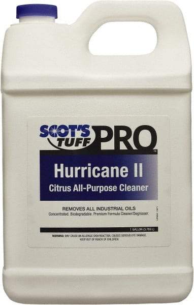 Scot's Tuff - 1 Gal Bottle Oil Removal - Liquid, Biodegradable Cleaner & Degreaser, Citrus - Eagle Tool & Supply