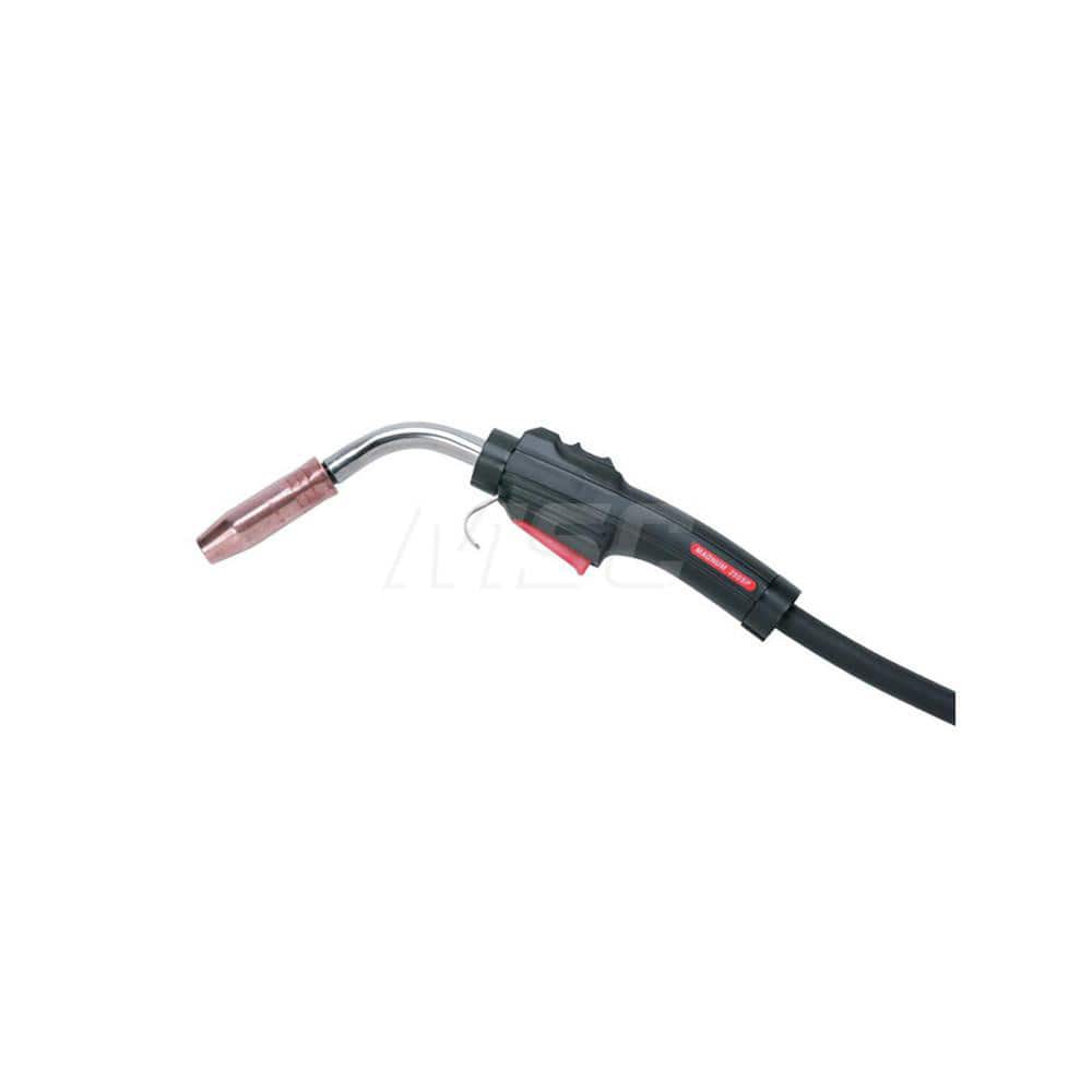 MIG Welding Guns; For Use With: Magnum ™; Length (Feet): 12.5 ft. (3.81m); Handle Shape: Straight; Neck Type: Fixed; Trigger Type: Standard; For Gas Type: CO2; For Wire Type: Flux Core; Solid