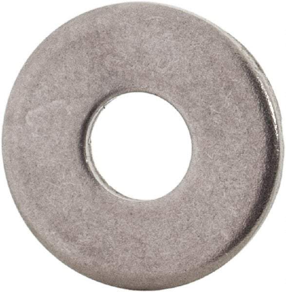 Value Collection - M4 Screw, Grade 316 Stainless Steel Fender Flat Washer - 4.3mm ID x 12mm OD, Plain Finish - Eagle Tool & Supply