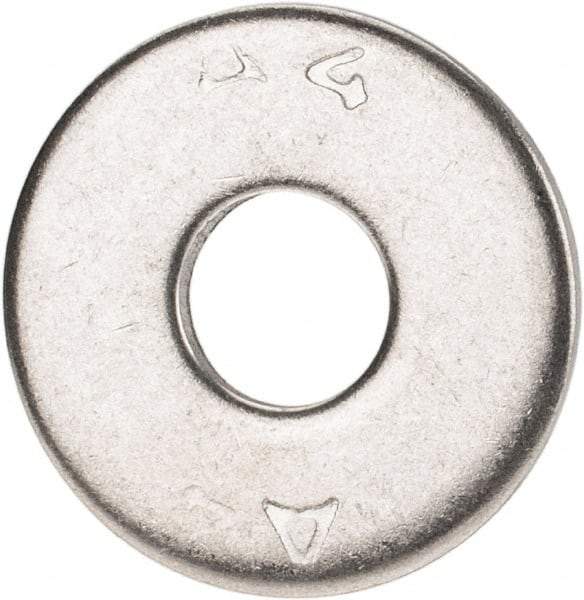 Value Collection - M8 Screw, Grade 316 Stainless Steel Fender Flat Washer - 8.4mm ID x 24mm OD, Plain Finish - Eagle Tool & Supply