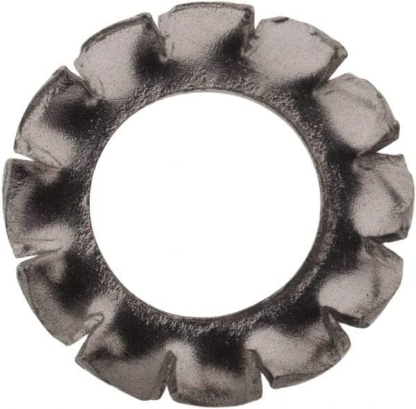 Value Collection - M5 Screw, 5.3mm ID, Stainless Steel External Tooth Lock Washer - 10mm OD, Uncoated, Grade 316 & Austenitic A4 - Eagle Tool & Supply