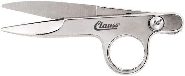 Clauss - 1" Length of Cut, Straight Pattern Thread Snip - 4-1/2" OAL - Eagle Tool & Supply