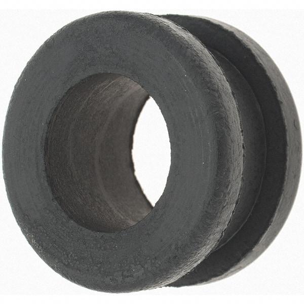 Value Collection - 1-1/8" OD, Grommet - Rubber, 29/32" Slot Diam x 5/16" Slot Width - Eagle Tool & Supply