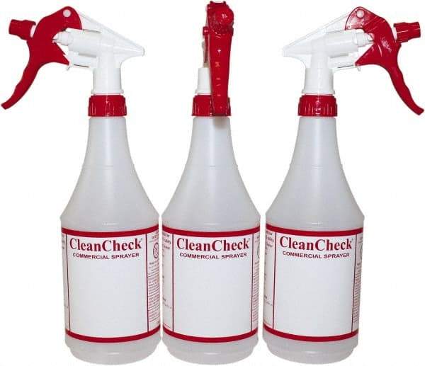 PRO-SOURCE - 24 oz Bottle & Trigger Sprayer - Red - Eagle Tool & Supply
