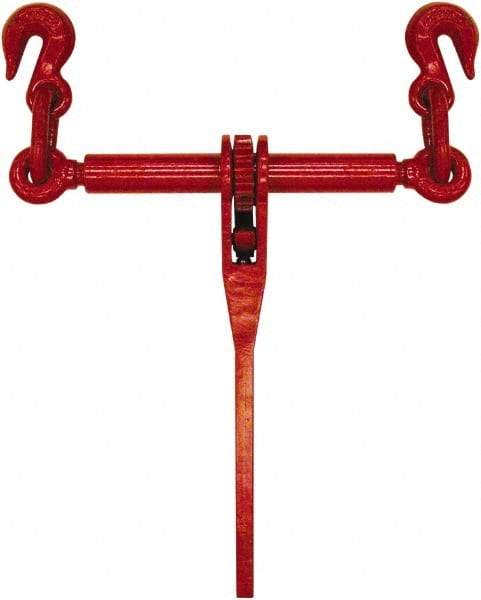 Buyers Products - 6,600 Lb Load Capacity Ratchet Loadbinder - 3/8" Max Chain Size, 8" Take Up, Chain Grade 70 - Eagle Tool & Supply