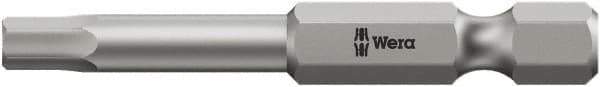 Wera - 7/64" Hex Bit - 1/4" Hex Drive, 3-1/2" OAL - Eagle Tool & Supply