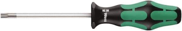 Wera - T25 Torx Driver - 300mm Blade Length, Ergonomic Handle - Eagle Tool & Supply