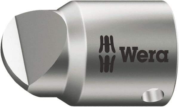 Wera - 1/4" Drive, #8 Point, Standard Slotted Screwdriver Socket - #8 Point - Eagle Tool & Supply