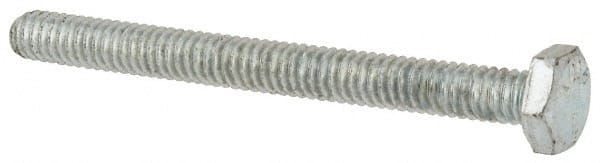 Made in USA - 1/4-20 UNC, 2-3/4" Length Under Head Hex Head Cap Screw - Eagle Tool & Supply
