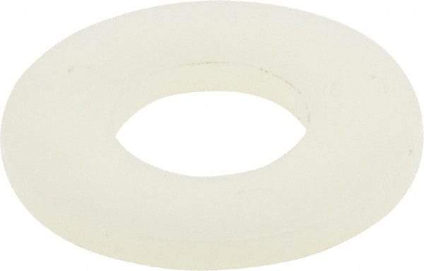 Made in USA - 5/16" Screw, Grade 6/6 Nylon Standard Flat Washer - 8.64mm ID x 18.8mm OD, 1.57mm Thick - Eagle Tool & Supply