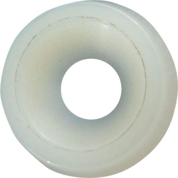 Made in USA - 2.54mm Thick, Nylon, Standard Countersunk Washer - 3.63mm ID x 11.1mm OD - Eagle Tool & Supply