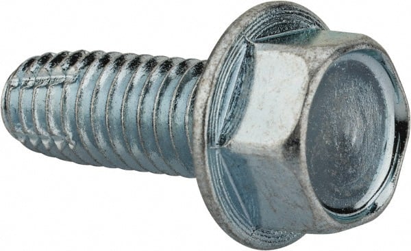 Value Collection - 3/8-16 UNC 1" Length Under Head Hex Thread Cutting Screw - Eagle Tool & Supply