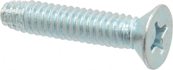 Value Collection - 1/4-20 UNC 1-1/4" Overall Length Phillips Thread Cutting Screw - Eagle Tool & Supply