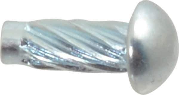 Value Collection - #4 Round Head Sheet Metal Screw - Steel, 5/16" Length Under Head, AISI 1016, ASME B18.6.3 & ASME B18.6.4, Grade 1016-1024 - Eagle Tool & Supply