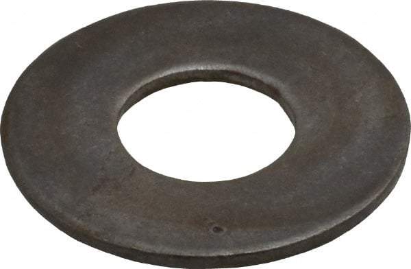 Value Collection - 9/16" Screw, Steel USS Flat Washer - 5/8" ID x 1-1/2" OD, 7/64" Thick, Plain Finish - Eagle Tool & Supply