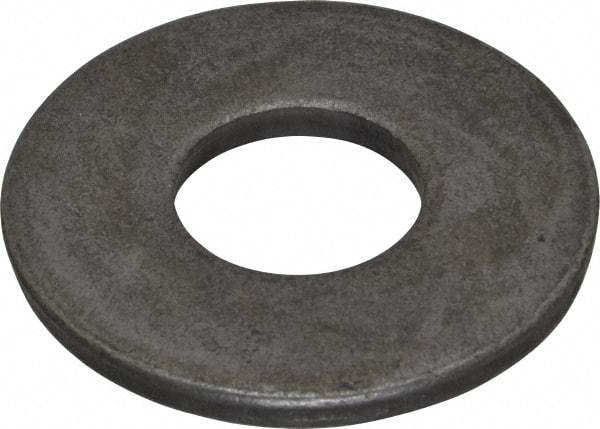 Value Collection - 7/8" Screw, Steel USS Flat Washer - 15/16" ID x 2-1/4" OD, 11/64" Thick, Plain Finish - Eagle Tool & Supply