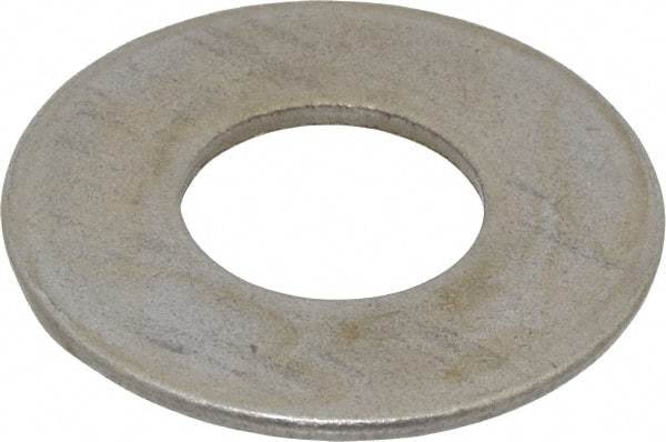 Value Collection - 1-1/4" Screw, Steel USS Flat Washer - 1-3/8" ID x 3" OD, 11/64" Thick, Plain Finish - Eagle Tool & Supply