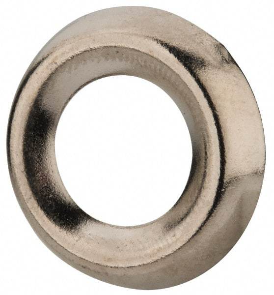 Value Collection - 0.021" Thick, Nickel-Plated Finish, Brass, Standard Countersunk Washer - 0.585" ID x 0.89" OD - Eagle Tool & Supply