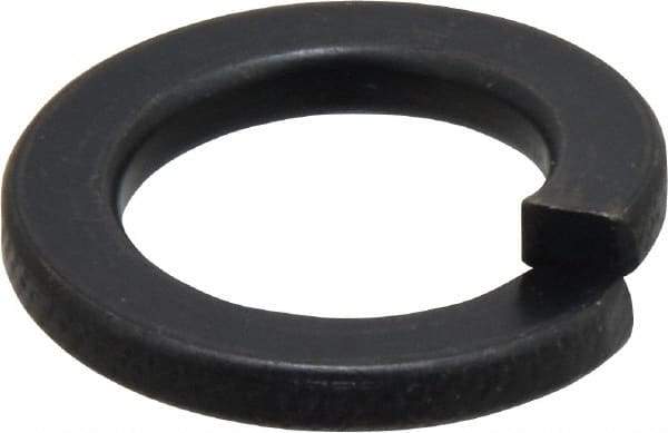 Value Collection - M20, 20.2mm ID, 4mm Thick Split Lock Washer - Steel, Uncoated, 20.2mm Min ID, 21.2mm Max ID, 33.6mm Max OD - Eagle Tool & Supply