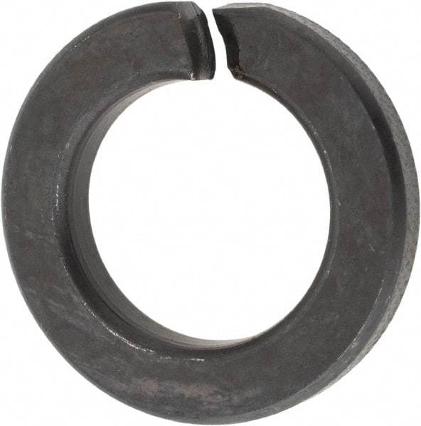 Value Collection - 7/8", 0.878" ID, 0.219" Thick Split Lock Washer - Steel, Uncoated, 0.878" Min ID, 0.894" Max ID, 1.459" Min OD, 1.464" Max OD - Eagle Tool & Supply